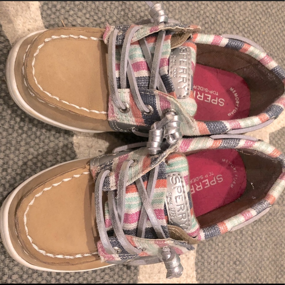 Little Girls Sperry Shoes Sz 10.5